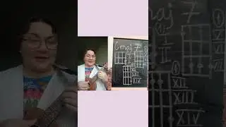 Азбука аккордов на укулеле: Cmaj7 (увеличенный септаккорд от ноты до) 