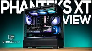 Phanteks XT View PC BUILD! 7800X3D + 4080 Super!