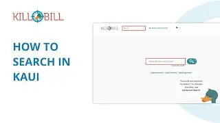 Kill Bill: How to Search in Kaui