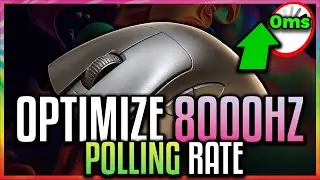How to Optimize High Polling Rate Mice | 4000hz / 8000hz
