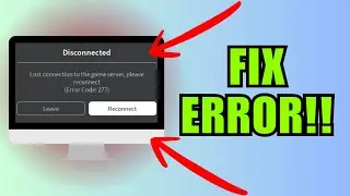 How to Fix Error Code 277 in Roblox PC/Laptop (Quick Guide)