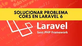 Cómo solucionar Problema Access-Control-Allow-Origin - CORS (solución rápida) | API Laravel 6 | 2019