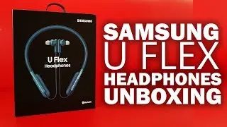 Samsung U Flex Headphones Unboxing (Blue) | India