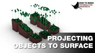 Rhino Grasshopper Projecting Objects to Surface