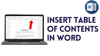 How To Insert Table Of Contents In Word (Step by Step) | Microsoft Word Tutorial Table Of Content