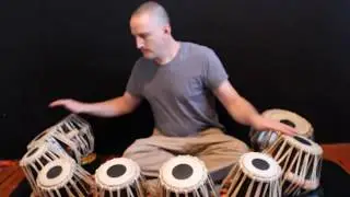 "The Longest Night" original tabla tarang composition by Andy Skellenger