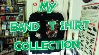My Band T shirts collection