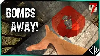 Fun with Grenade Chutes! | Alpha 20 Quick Tips | 7 Days to Die