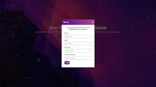 How To Create A Simple On Click Modal Using JavaScript