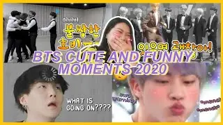 just BTS random things ... (BTS Cute and Funny Moments 2020 REATION)