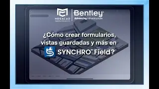 ¿Cómo crear formularios, vistas guardadas y más en SYNCHRO Field? - Megacad Ingeniería y Sistemas