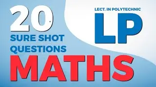 Technical Mathematics | Important Questions | lecturer in Polytechnic | Free classes