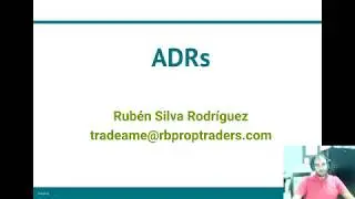 Metodología daytrading ADRs