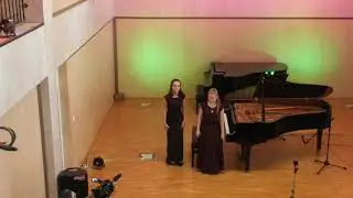 Пуленк. Соната для фортепиано в 4 руки,  1 часть. Слонимский. Венгерский марш