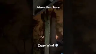 Dust Storm - Arizona - Haboob - Stay Safe Everyone #roadto2k #phoenix #duststorm #arizona #windstorm