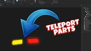 How to make a TELEPORT PART inside of Roblox Studio (2022)