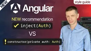 Angular DI: New Recommendation for inject() in the Angular Style Guide (2025)
