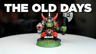 Painting Old Hammer 40k Orks