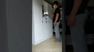 Lemari Pakaian minimalis ,3pintu