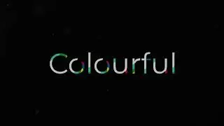 Logo animation colour |  Title animation  | After Effects