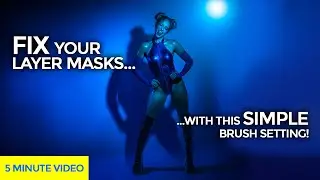 FIX Your Layer Masks QUICKLY Using This Special Brush Setting!