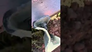 Schutzplanken-Absenkung falsch gebaut