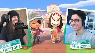 Ospito GRAVIER su Animal Crossing New Horizons e da un VOTO alla mia ISOLA con 5⭐!