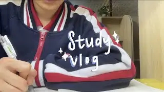 3 days before the final exam | study room ｜Chinese high school study vlog