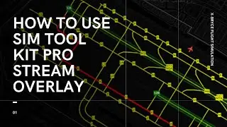 How to use Sim Tool Kit Pro stream overlay  in OBS
