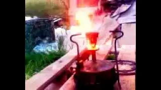 Тест примуса Артель с новой форсункой