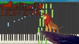 Lion King - King of Pride Rock (Kyle Landry version) [Piano Tutorial]
