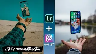 3D Fly Mobile Photo Editing Lightroom + Picsart.. | Instagram Viral Photo Editing (YV PHOTOGRAPHY)
