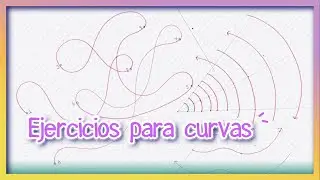 Ejercicios para dibujo arquitectónico - líneas curvas