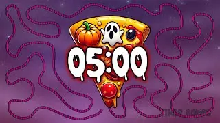 5 Minute Halloween Pizza Timer Bomb 🎃🍕