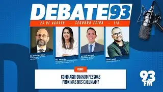 Calúnia - Como agir quando pessoas próximas nos caluniam? - Debate 93 - 25/08/2025