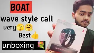 best smartwatch under 1500rs🧐🫣||boat wave style call smartwatch unboxing💐||boat smartwatch features