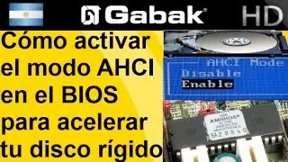 Cómo activar el modo AHCI en el BIOS para acelerar tu disco rígido.
