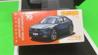 Unboxing Diecast Matchbox Japan Series MAZDA MX-30