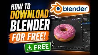 how to download blender .FOR FREE!!!!!!!!