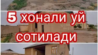 5 хонали уй ва  8,5 йер срочни сотилади