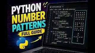 Star ⭐ patterns code in python 📌| useing python code 🚀