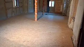 Rénovation : étape 7 ,mise à niveau du bas/Isolation