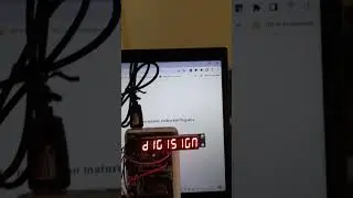 Smart digital signage- using chatGPT, IoT and Cloud- ESP8266 and 7-segment display