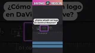 Cómo añadir un logo | DaVinci Resolve (#shorts)