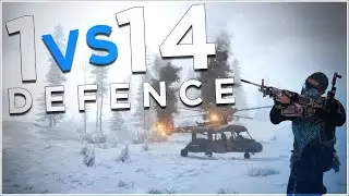 Surviving Against the Horde - 1 vs 14 raid defense