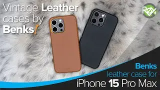 Benks Leather Cases for iPhone 15 Pro Max!