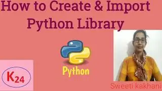 Create & import library in Python