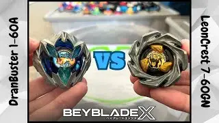INSANE DEFENCE!!!!!! DranBuster 1-60A vs LeonCrest 7-60GN | Beyblade X