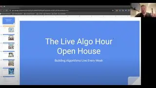 Live Algo Building Sessions (Tuesdays) - 2024-04-23