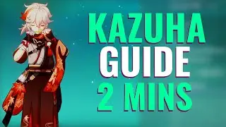 How to Build Kazuha | Artifacts, Weapons & Stats | Genshin Impact